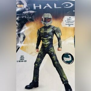 Kids Master Chief Costume - Green
